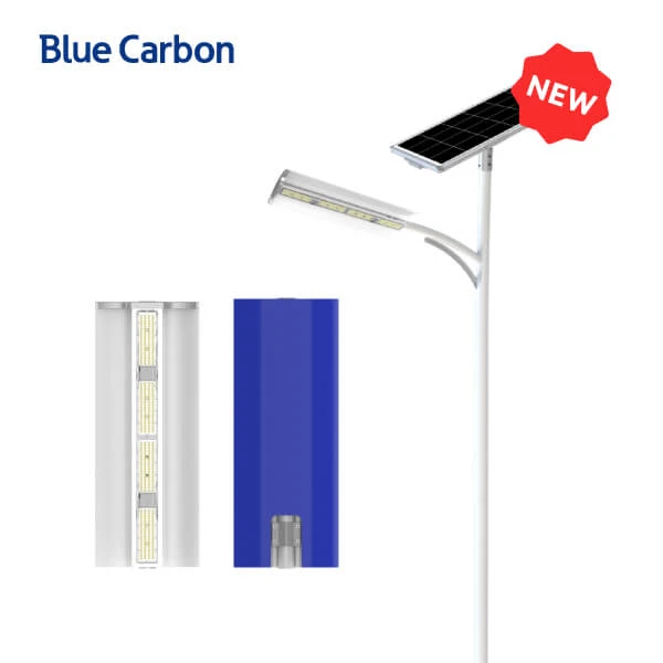 Blue Carbon High Power 12V kommunal solar gatubelysning