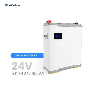 Blue Carbon Lifepo4 litiumbatteri 24V 200Ah 300Ah 350Ah 5Kwh 10Kwh 20Kwh för solenergisystem